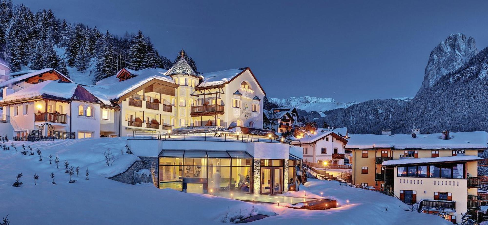 Alpenheim Charming & Spa Hotel Ortisei Luaran gambar