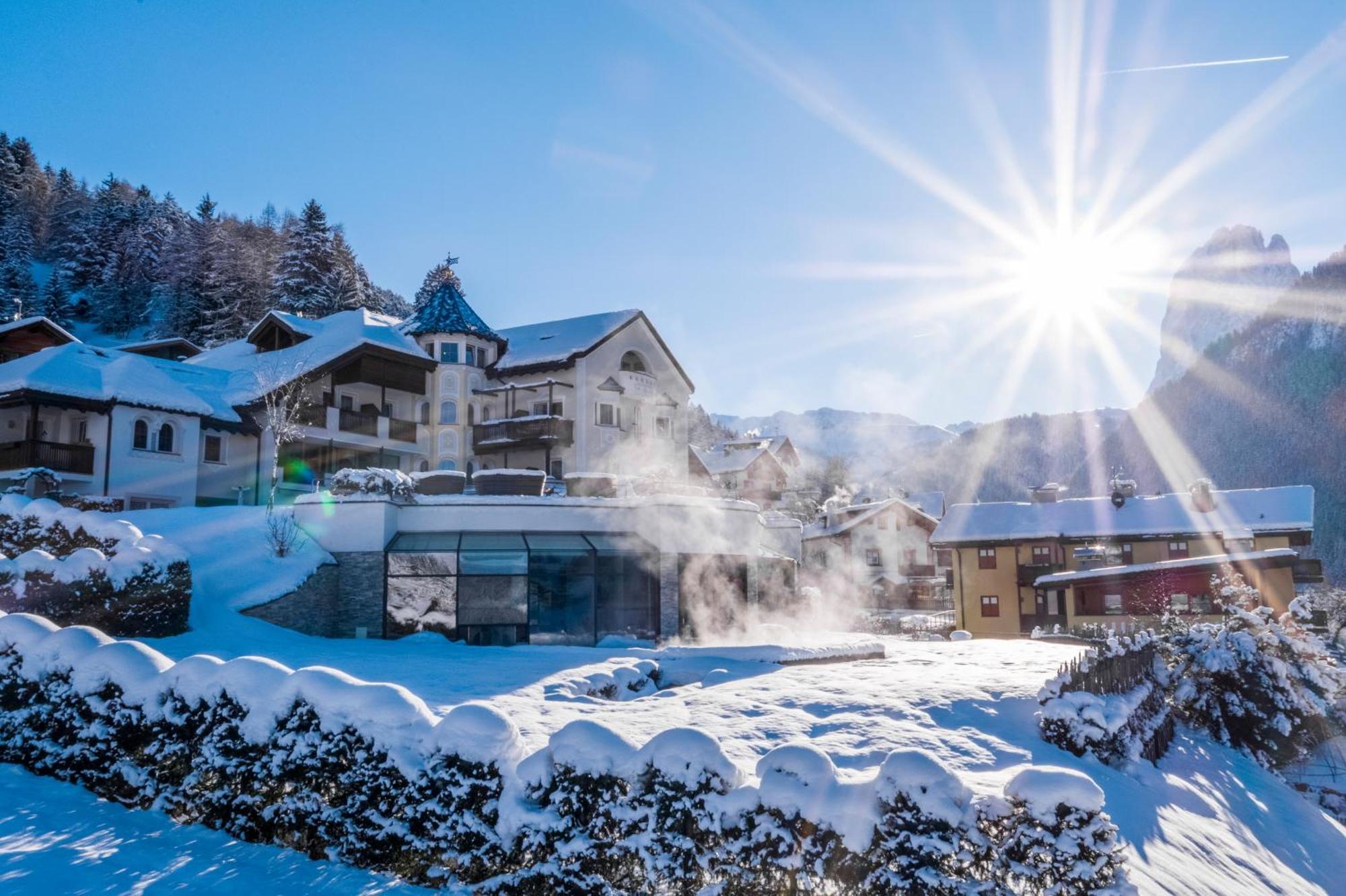 Alpenheim Charming & Spa Hotel Ortisei Luaran gambar